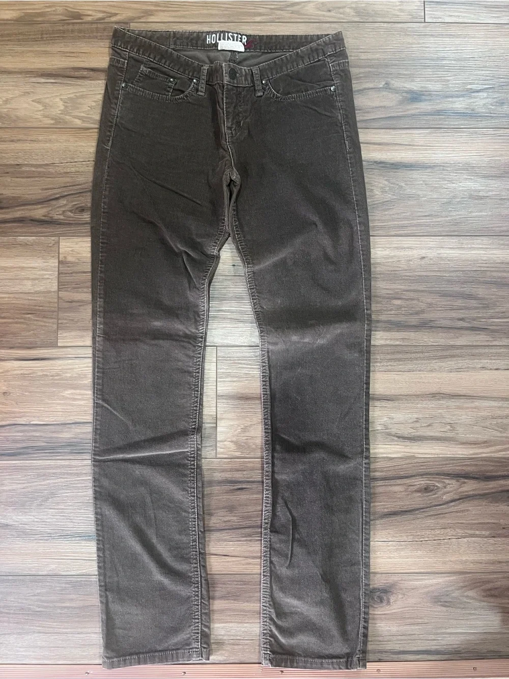 Hollister women's Brown Slim Straight Jeans